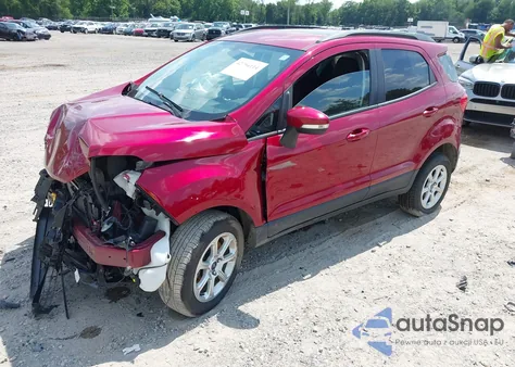 2020 Ford Ecosport Se z USA, uszkodzony, nr VIN MAJ6S3GL2LC324064